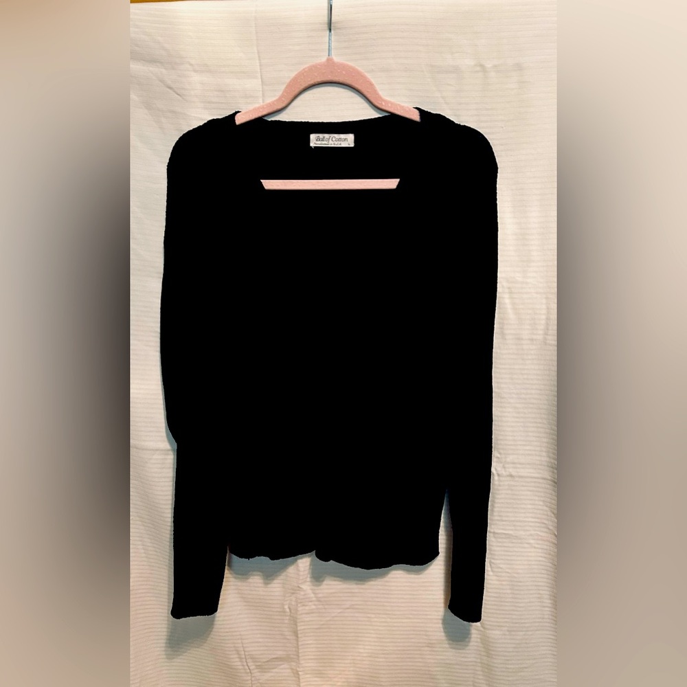 Lightweight Black Cardigan